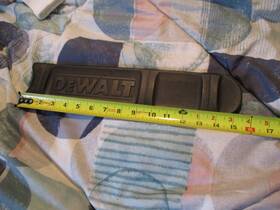 Dewalt 639664660727 New 16 Inch Chainsaw Chain Protective Bar Cover Plastic Scabbard Guard Black