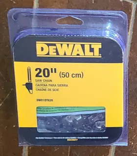 Dw01dt620 Dewalt 20 Inch Saw Replacement Chain #dw01dt620