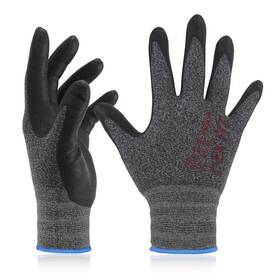Dex Fit 191876002431 Nitrile Coated Work Gloves Fn330-3 Pairs X-small 3 Blackgrey