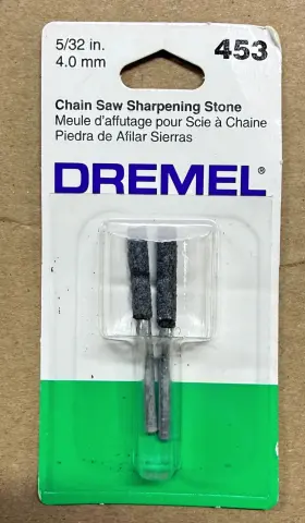 5000453 Dremel Original 453 - 5/32 Inch Chain Saw Sharpening Stones Set Of 2