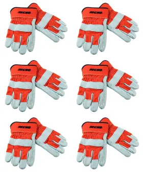 103942074 Echo Genuine 6-pack Of Heavy-duty Work Gloves 103942074-6pk