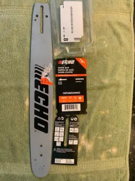 16foad3366c Echo Chainsaw Bar Metal Silver .050 Inch Gauge X .325 Pitch 16