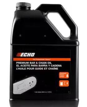 Echo 313043652632 1 Gallon Premium Bar And Chain Oil For Gas Or Battery Chainsaws Pole Pruning