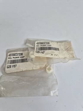 Echo 43706237330 2 Genuine Oem Part #43706237330 Oil Pump Caps - Nip