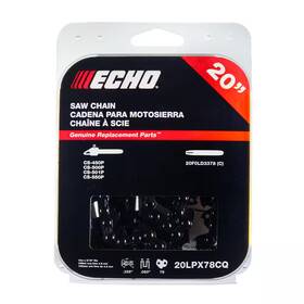 Echo 445010354348 20 Inch Chisel Chainsaw Chain - 78 Link