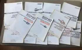 561-1393 Echo Chain Saw Manual Collection Blowout