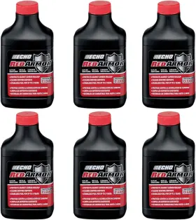 6550025s Echo 6550025 Pk6 Red Armor 6.4oz 2-stroke Oil Mix 2.5 Gallon 50 1