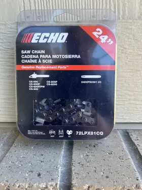 Echo 743184995235 Chainsaw Chain 24 Inch