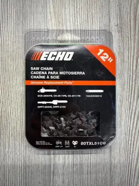 80txl51cq Echo Genuine Oem 12 Inch Nano Chainsaw Chain Loop .325 .043 51dl