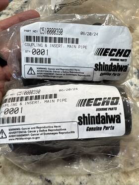 Echo A-8-4 C510000390 2 Coupling And Insert Fits Ppt-2620 Ppt-266