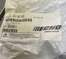 Echo A411001960 Ignition Coil For Cs-3510 Chainsaw R6 2
