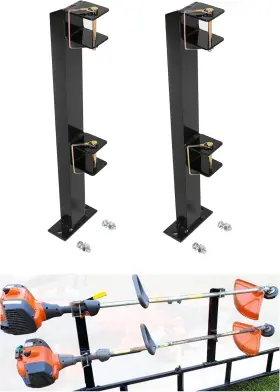 Ecotric 737353346430 2 Place Weeder Trimmer Racks Holders 1 Pair Non-locking Positions
