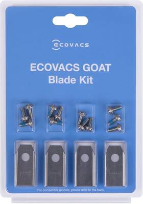 Ecovacs Gbk120001 Goat Robot Lawn Mower Blades Kit For O1000 Rtk/a2500 Blade Silver