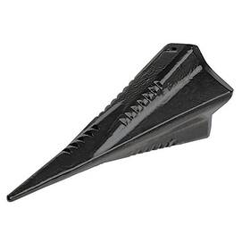 Edward Tools 758913613106 Diamond Wood Splitting Wedge - 4 Lb Steel Way 7 Inch X 3 Black