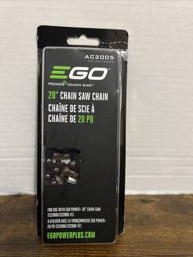 Ego Power Ac2005 20 Inch Chain Saw For Cs2000 Saws