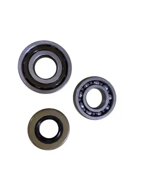 Enginerun 704846373990 Chainsaw Crankshaft Grooved Ball Bearing Oil Seal Kit Compatible With Stihl M