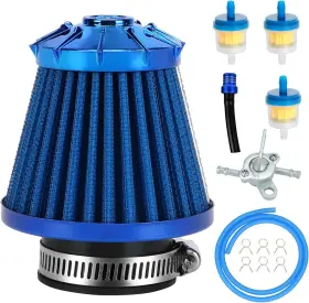 Eo-af35-bl Eopoayi 35mm 1-3/8 Inch Air Filter Compatible With Taotao Coolster 110cc 125cc 50cc 70cc