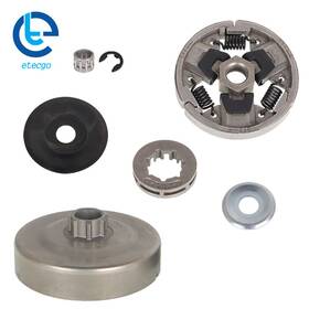 Etecgo 505264 Chainsaw Spur Sprocket Clutch Drum Kit For Ms271 Ms291 Ms 291 271 .325-7t New