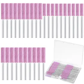 744285 Exircy 30 Pieces High Hardness Burr Chainsaw Sharpening Stone Kit 5/32 Inch 3/16 7/3