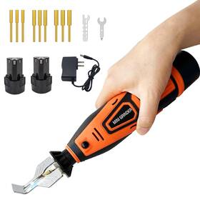 Eysenc H013t03 Cordless Chainsaw Sharpener With 2 12v Batteries And 9 Titanium-coated Diamond