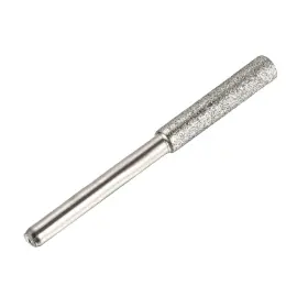 Fixinairp 619668413819 5/32 Inch Diamond Chainsaw Sharpener Silver Sharpening Stone Grinding File 16pcs