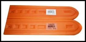 4336537240 Forester 2 Chainsaw Bar Covers - Orange Plastic Chain Saw Guard B#95