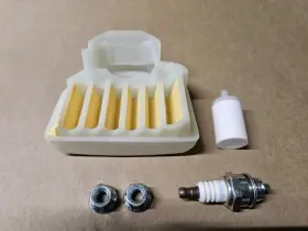 503443201 Forester 57-03 Bpmr7a Tune Up Service Filter Kit Fits Husqvarna 455 455e 460 461 Rancher With Bar Nuts