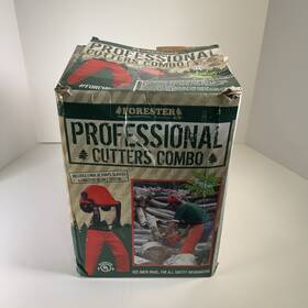 Forester 657664347028 Oem Arborist Forestry Professional Cutters Combo Kit Chaps Helmet