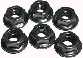 Forester 740439985539 Chainsaw Replacement Bar Nuts - New 6 Pack Chain Saw Fits Husqvarn