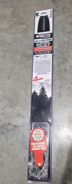 S255084fp-x Forester Platinum 25 Inch Chainsaw Bar 3/8 .050 84dl