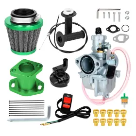 Fv-hy027-gn Fvrito Vm22 26mm Carburetor Carb Throttle Cable Kit For Predator 212cc Green