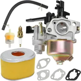 Hyq015-168 Fvrito Carburetor Carb Filter Spark Plug Kit For 6.5hp Predator 196cc 212cc