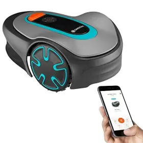 15201-41 Gardena 078500055802 Sileno Minimo - Automatic Robotic Lawn Mower With Bluetooth App And