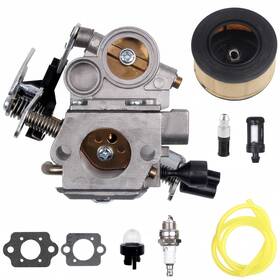 Gartenzube 717813149856 Carburetor For Stihl Ms311 Ms311z Ms391 Wte-9a Wte-17 2-mix Z Chainsaw