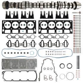 Gasketium Zd-dtb-gm5300-nafm-002 5.3 Non Afm/dod Camshaft Kit With Engine Cylinder Head Gasket Fit For Chevy Silv