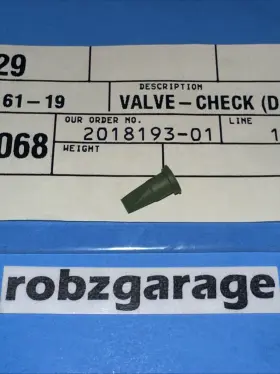 530026119 Genuine Husqvarna / Poulan Jonsered Craftsman Duckbill Check Valve P/n B75