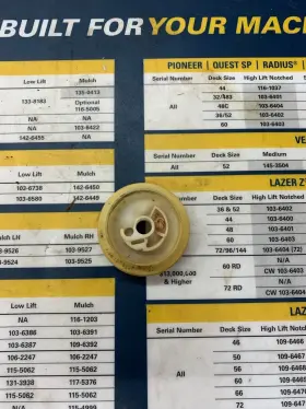 1120-195-0400 Genuine Stihl Oem Starter Rewind Pulley Rotor Fits Early 009