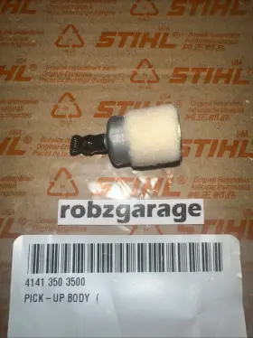 4141-350-3500 Genuine Stihl Geniine Fuel Filter Fits Hl73 Ht73 Fc73 Fc83 Fs83 B65
