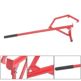 Gt10032568 Globalmart-top 51 In Timberjack Log Lifter Steel Jack Roller Cant Hook With Non-slip Handle