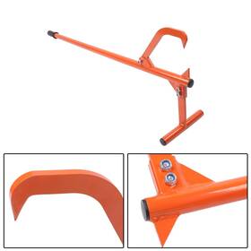 Globalmart-top Gt10032750 51in Timberjack Log Lifter Jack Roller Cant Hook With Non-slip Handle Orange