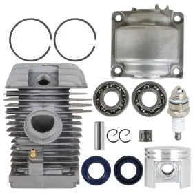 Gt3997812 Globalmart-top Chainsaw Cylinder Piston Kit 40mm For Ms 210 Ms210 Ms230 021 Crank Bearing Seals