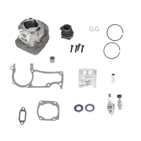 Gt5318222 Globalmart-top Cylinder Piston Gasket Kit 50mm For 365 372xp X-torq Husqvarna Chainsaw