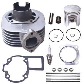Goirtutss Amjx-mb2409 Cylinder Piston Gasket Top End Kit Fit For Suzuki Quadsport Lt80 Kawasaki