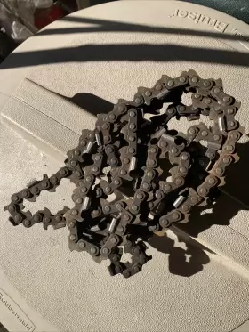 P24295 Goldenmotor Chain 3/8 Inch Chainsaw 58b Master Link Tie Straps Used As-is