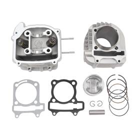 Goofit Q001-078 62.5mm Engine Parts Cylinder Liners Heads Piston Gasket Block Kit Repl