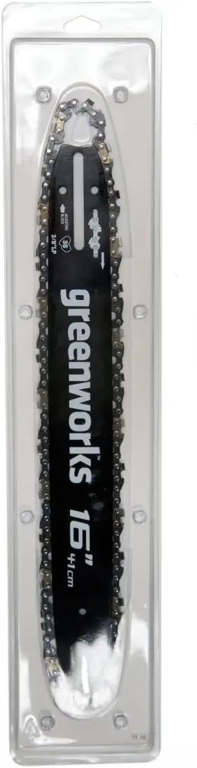 2904502 Greenworks 744759312747 16-inch Chainsaw Bar And Chain Combo