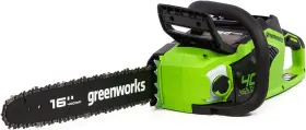 Cs40l02 Greenworks 40v 16 Inch Brushless Cordless Chainsaw Gen 2 Great For Tree