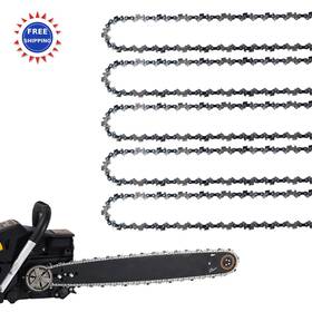 Gsshbr 748327992904 5 Pack 16 Inch Chainsaw Chain 56 Drive Links Gauge Pitch Replacement Chains