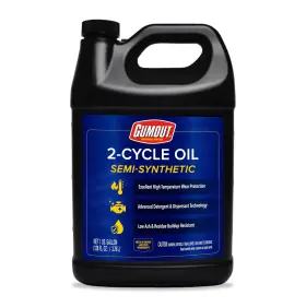 Gumout 715981700107 2-cycle Oil Semi-synthetic 1 Gallon Single