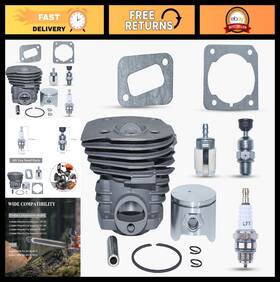 Haishine 712804502740 44mm Cylinder Piston Pin Ring Kit For Husqvarna 350 351 353 346 Jonsered Cs